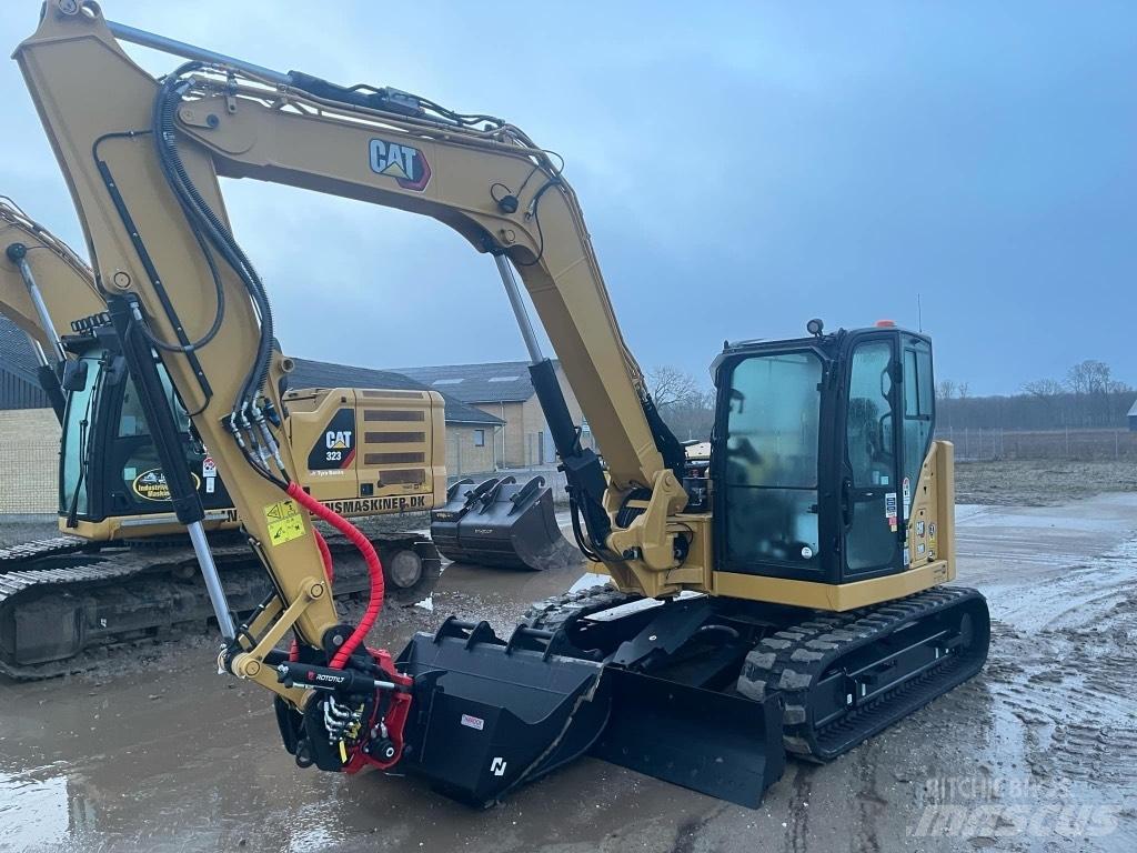 CAT 308 Midigrävmaskiner 7t - 12t