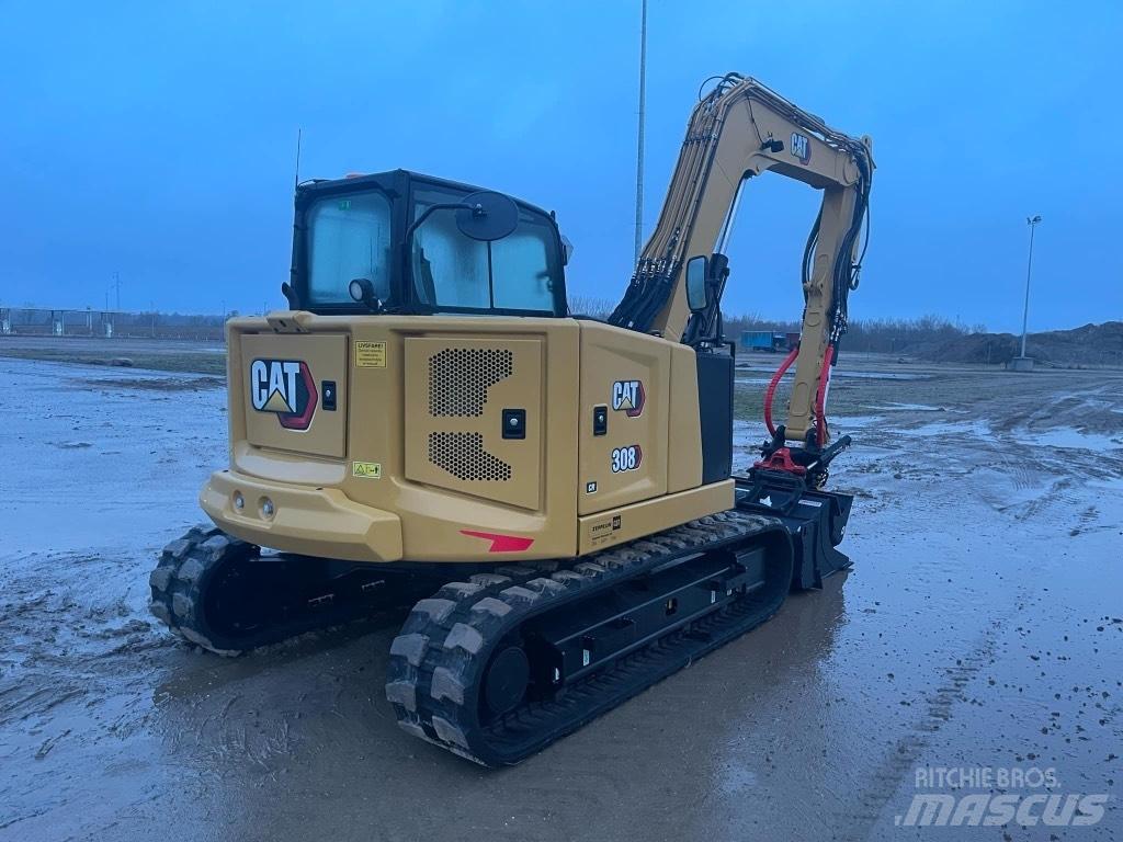 CAT 308 Midigrävmaskiner 7t - 12t