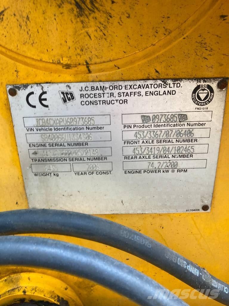 JCB 4 CX Grävlastare