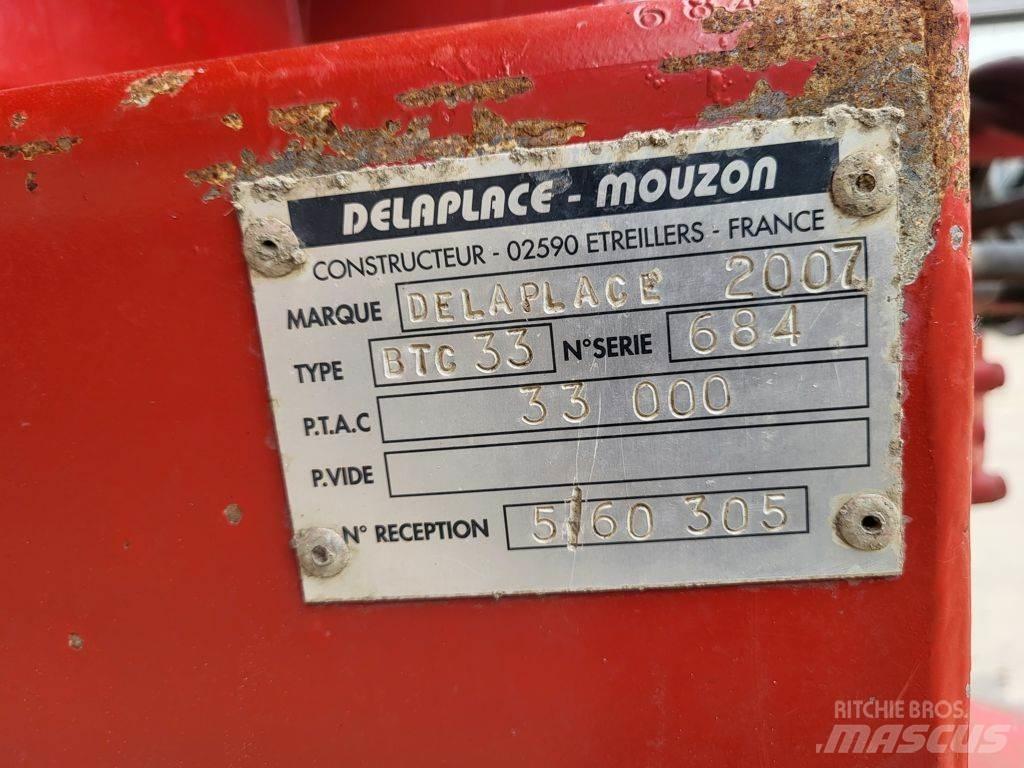 Delaplace 33 ton Tippvagnar