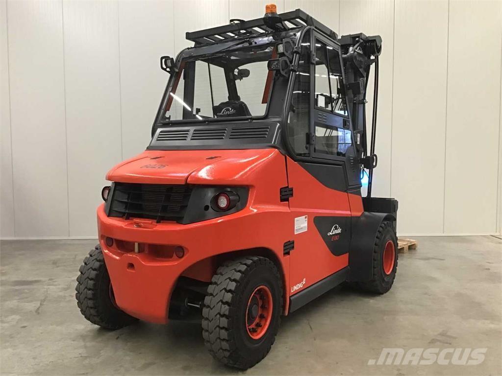 Linde E80 Elmotviktstruckar