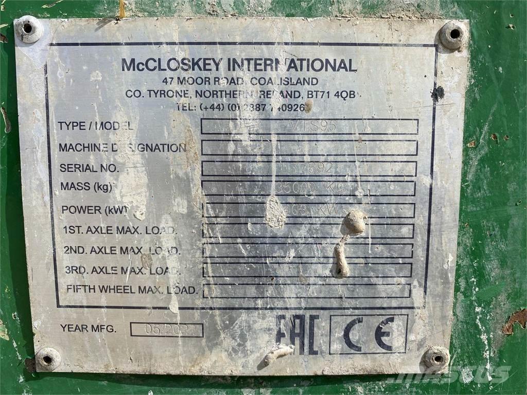 McCloskey VTS95 Mobila krossar