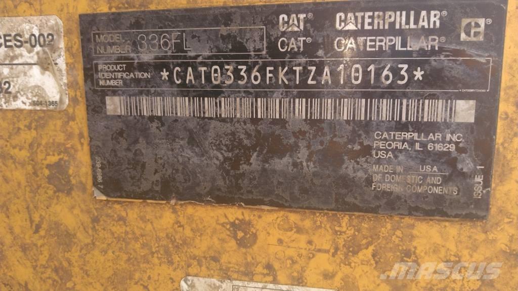 CAT 336 F L Bandgrävare
