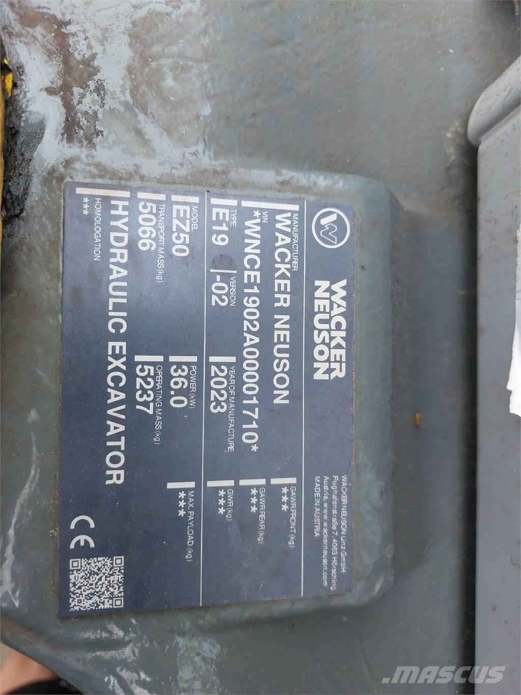 Wacker Neuson EZ50 Bandgrävare