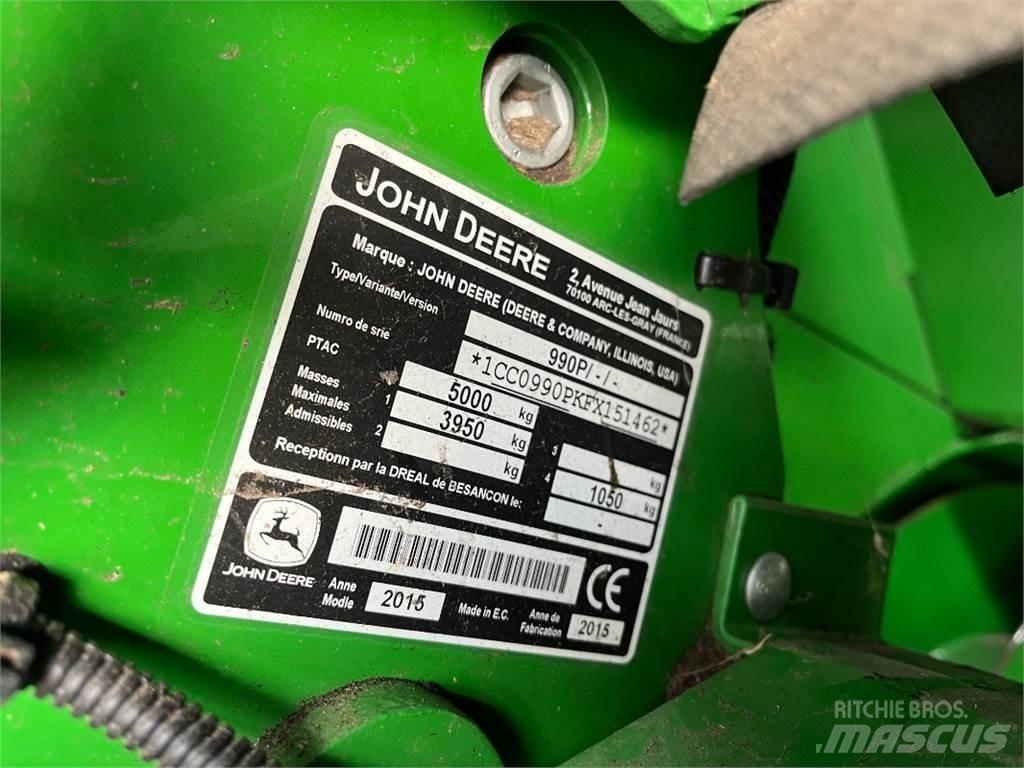 John Deere 990 Rundbalspressar