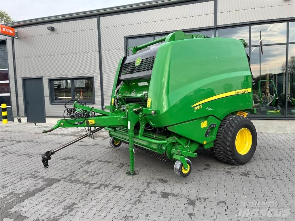John Deere 990 Rundbalspressar