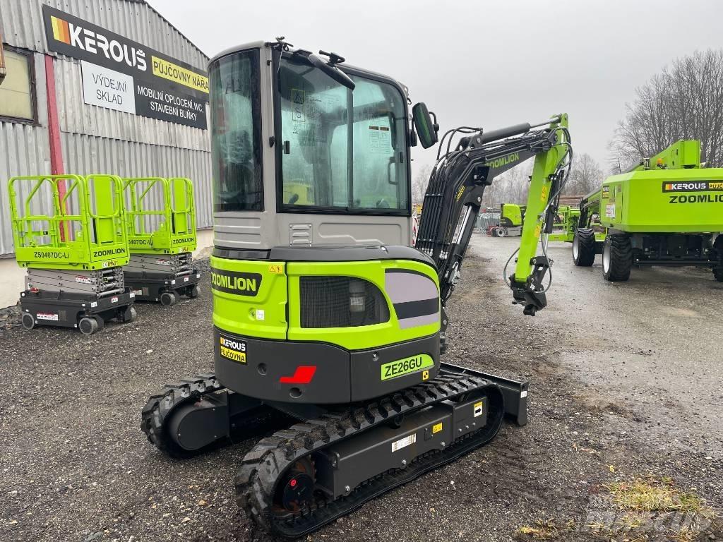 Zoomlion ZE 26 GU Minigrävare < 7t
