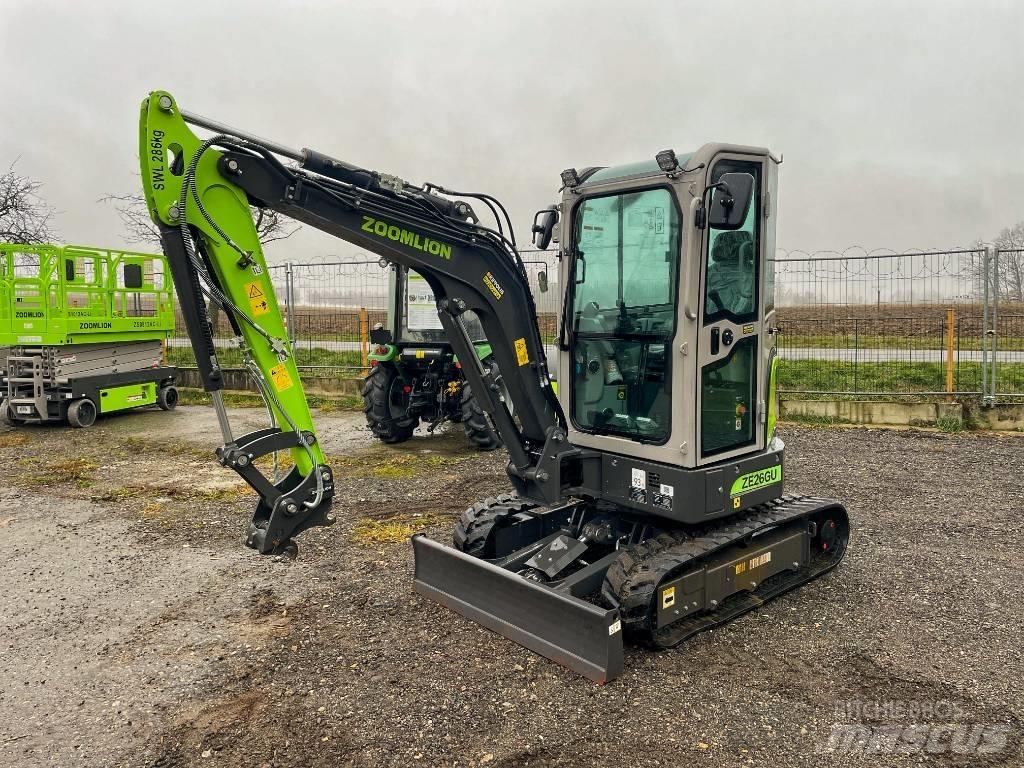 Zoomlion ZE 26 GU Minigrävare < 7t