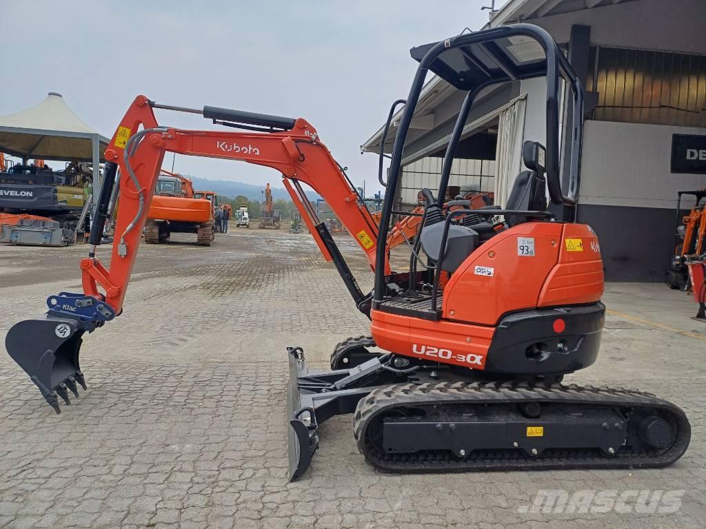Kubota U 20-3 Minigrävare < 7t