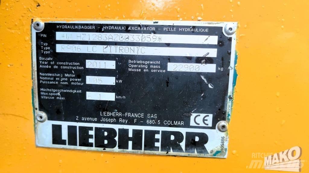 Liebherr R 906 LC Bandgrävare