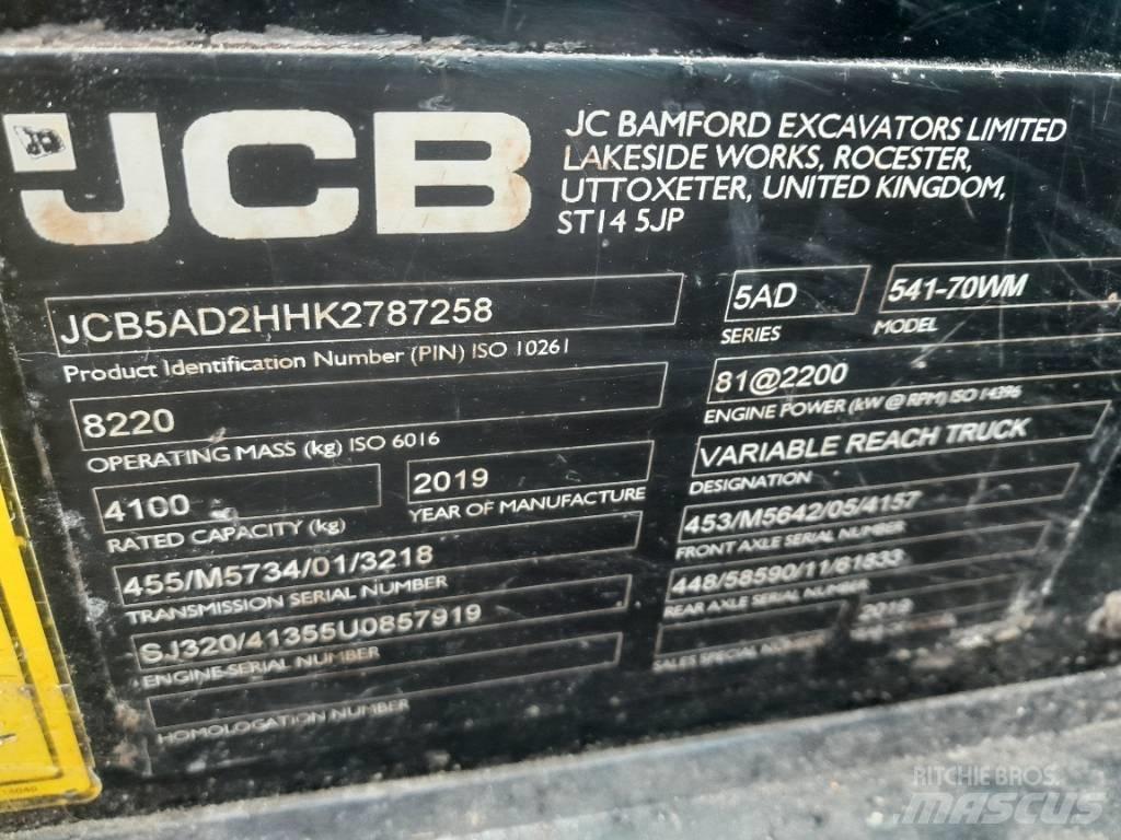 JCB 541-70 Redskapsbärare för lantbruk