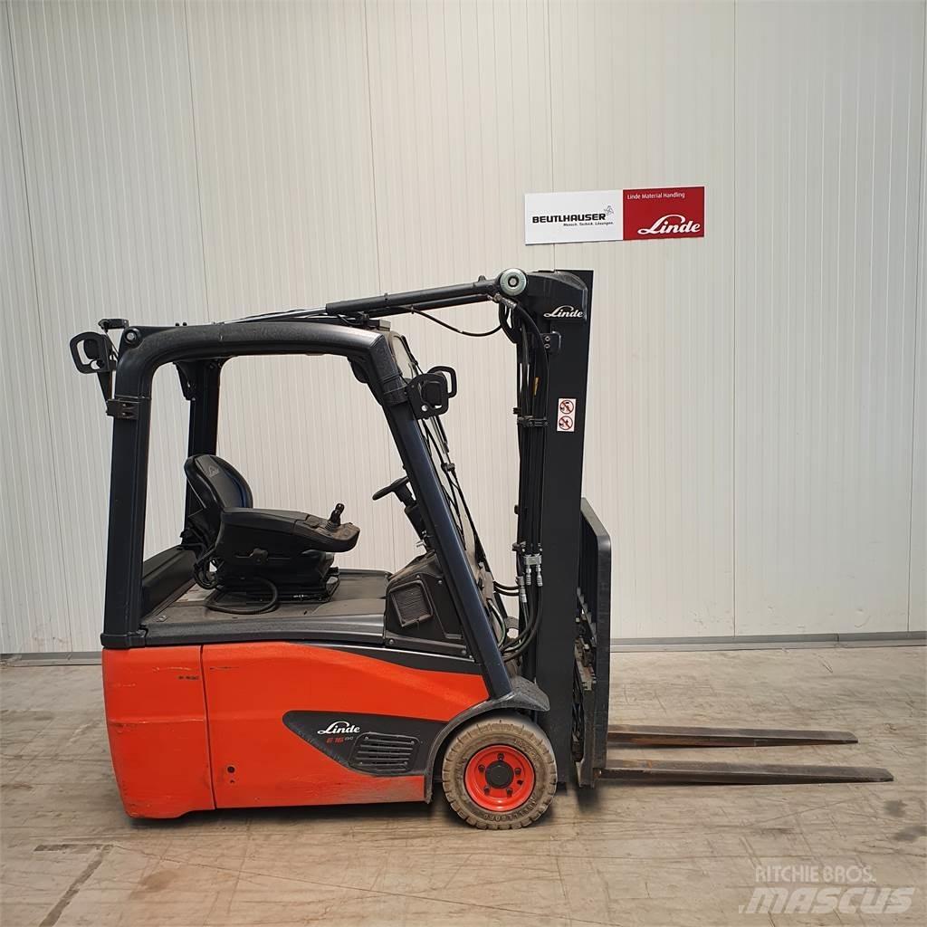 Linde E16 Elmotviktstruckar