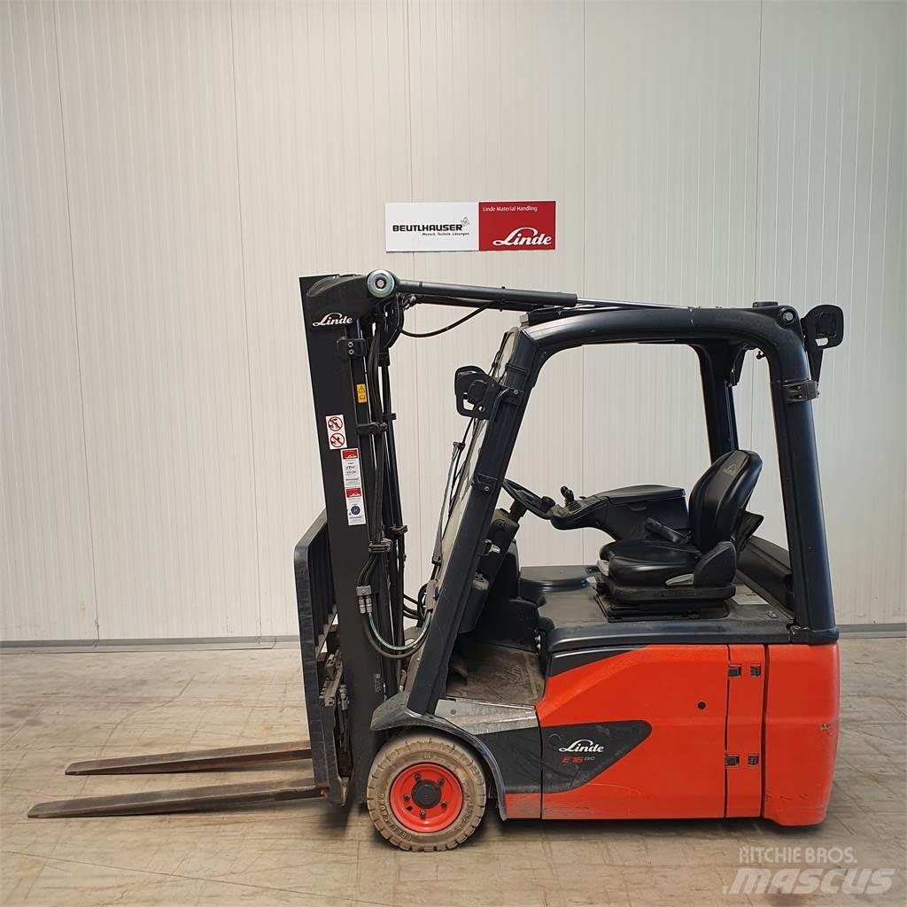 Linde E16 Elmotviktstruckar