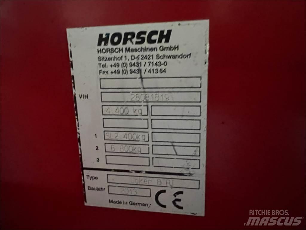 Horsch Joker 8RT Tallriksredskap