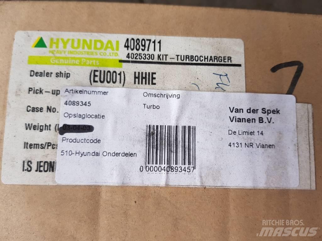 Hyundai Turbocharger Motorer