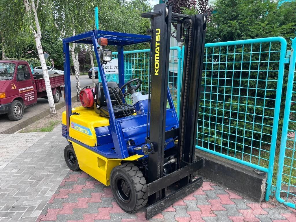 Komatsu FG15T-15 Gasolmotviktstruckar