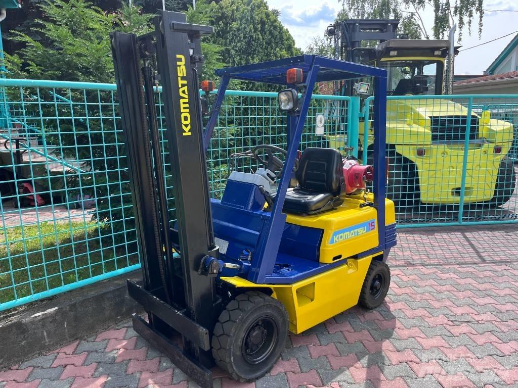 Komatsu FG15T-15 Gasolmotviktstruckar