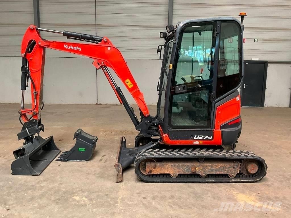 Kubota U 27-4 Minigrävare < 7t