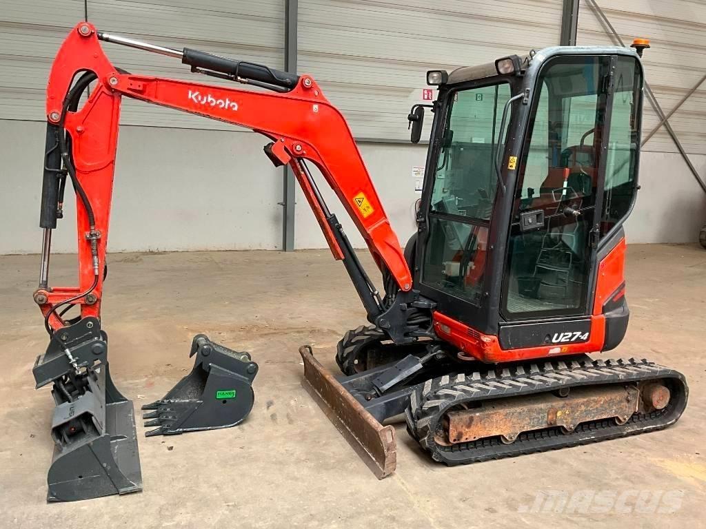 Kubota U 27-4 Minigrävare < 7t
