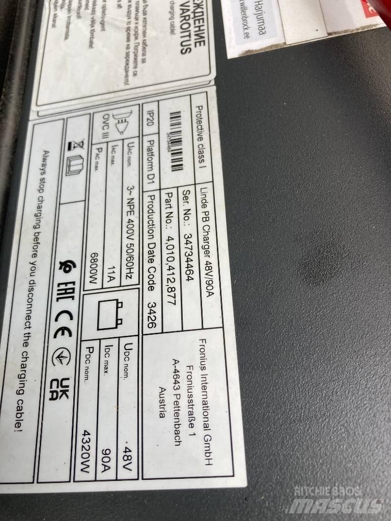 Linde E16P/386-02 Elmotviktstruckar