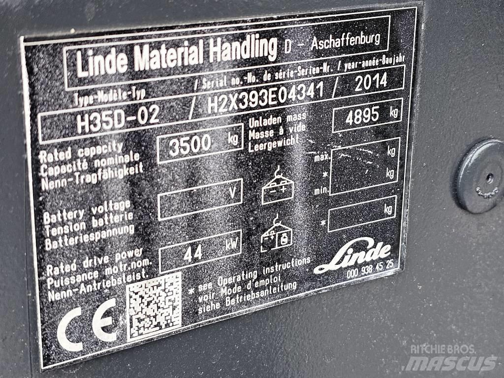 Linde H35D-02 Dieselmotviktstruckar