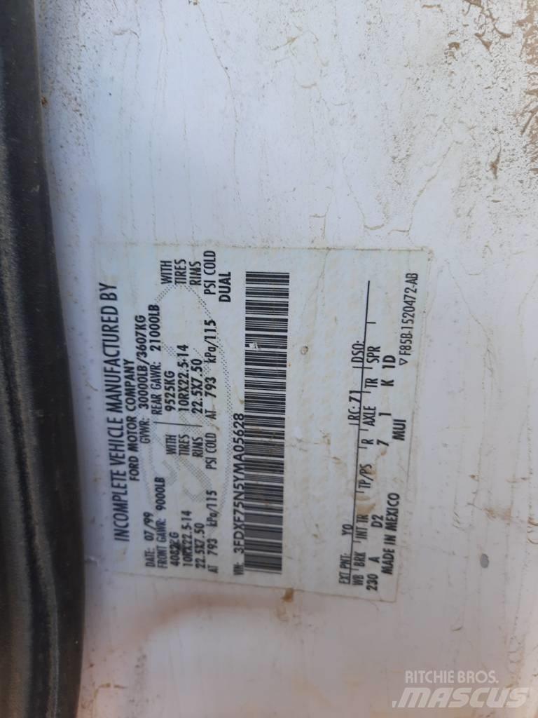 Ford F 750 Vattentankbilar