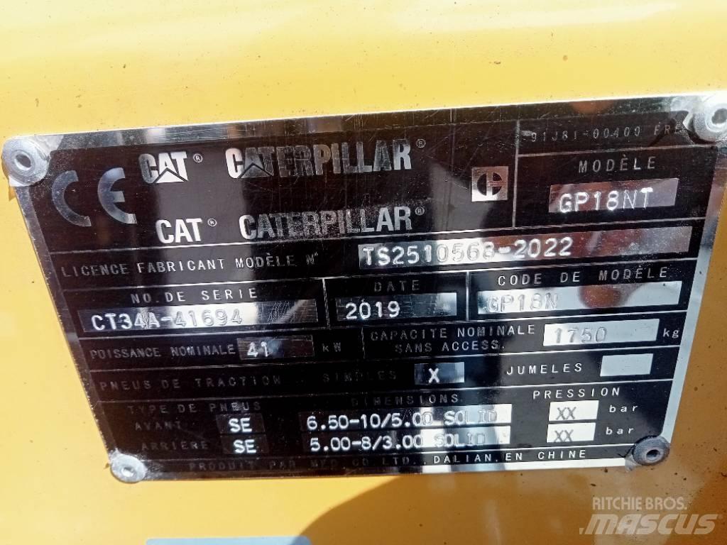 CAT GP 18 NT Gasolmotviktstruckar