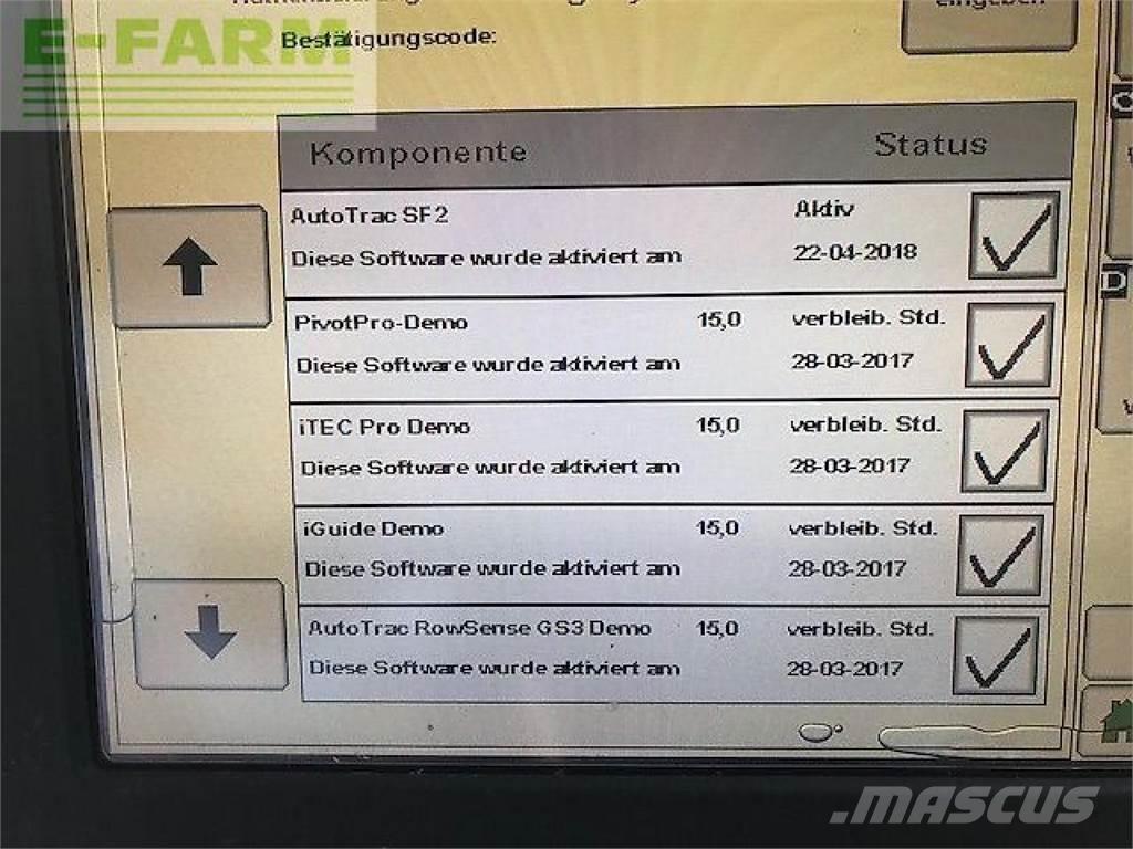 John Deere w660 Skördetröskor