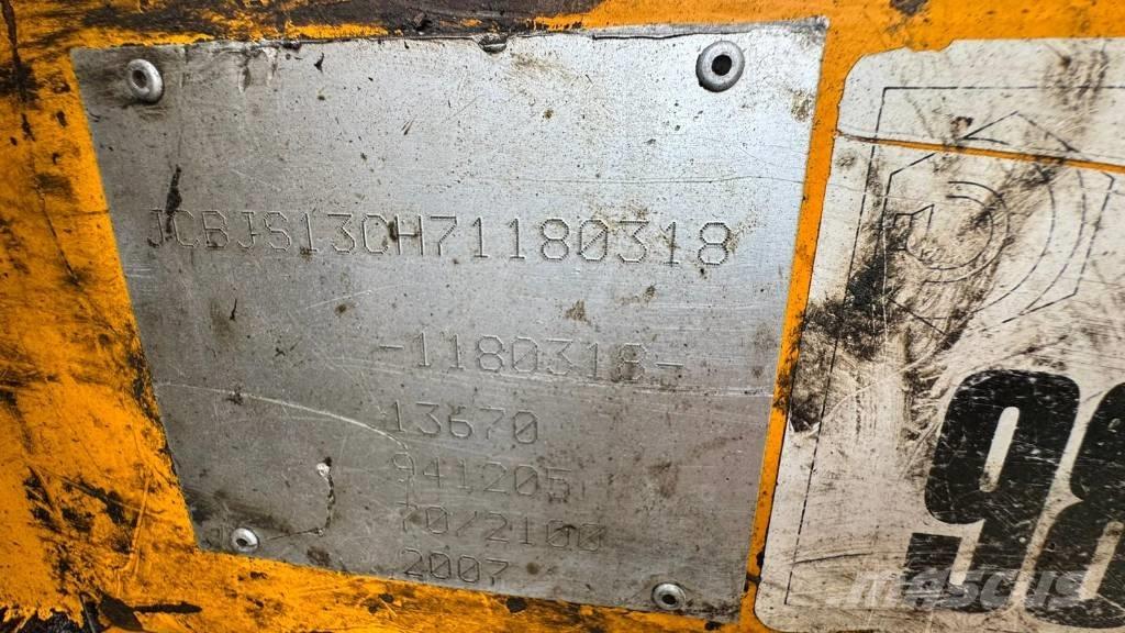JCB JS 130 LC + JAK300 Bandgrävare