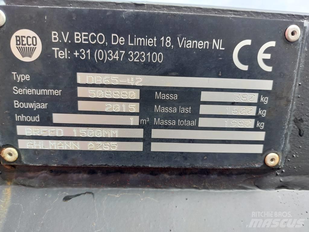 Beco LDB65-42 Kompakttraktor-tillbehör
