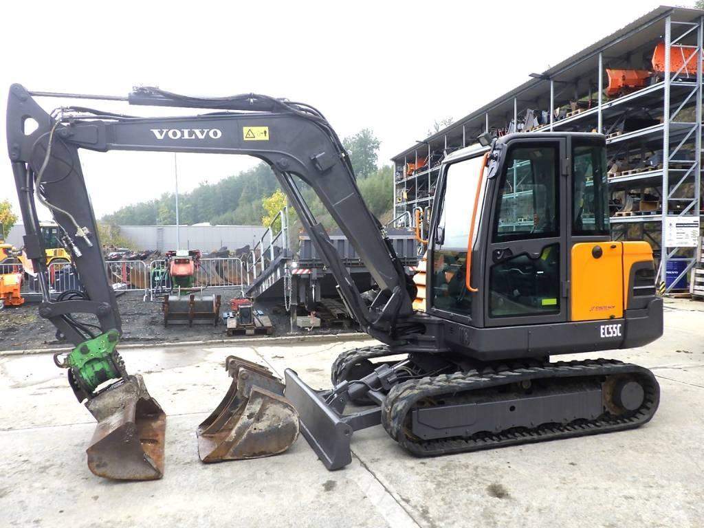 Volvo EC 55 C Minigrävare < 7t