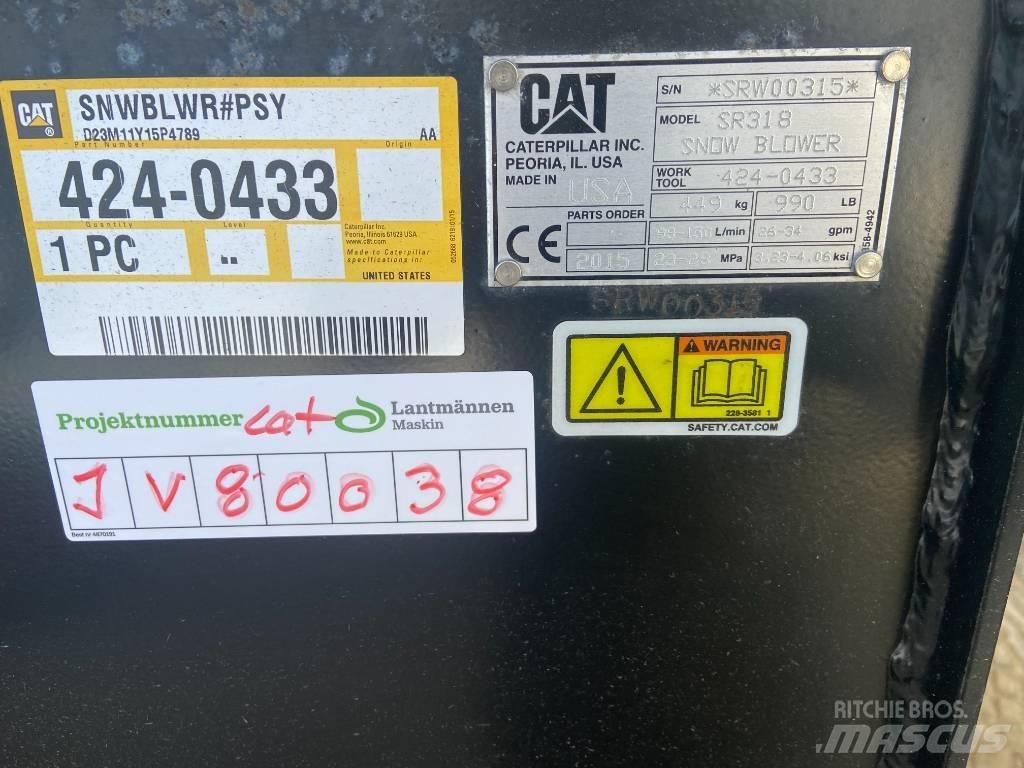 CAT SR318 SNÖ SLUNGA Lantbruk - Övrigt
