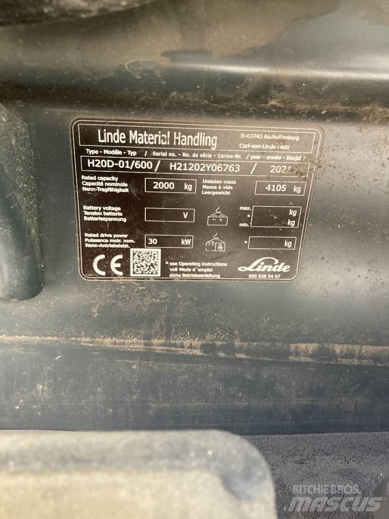 Linde H20/600D/1202 Dieselmotviktstruckar