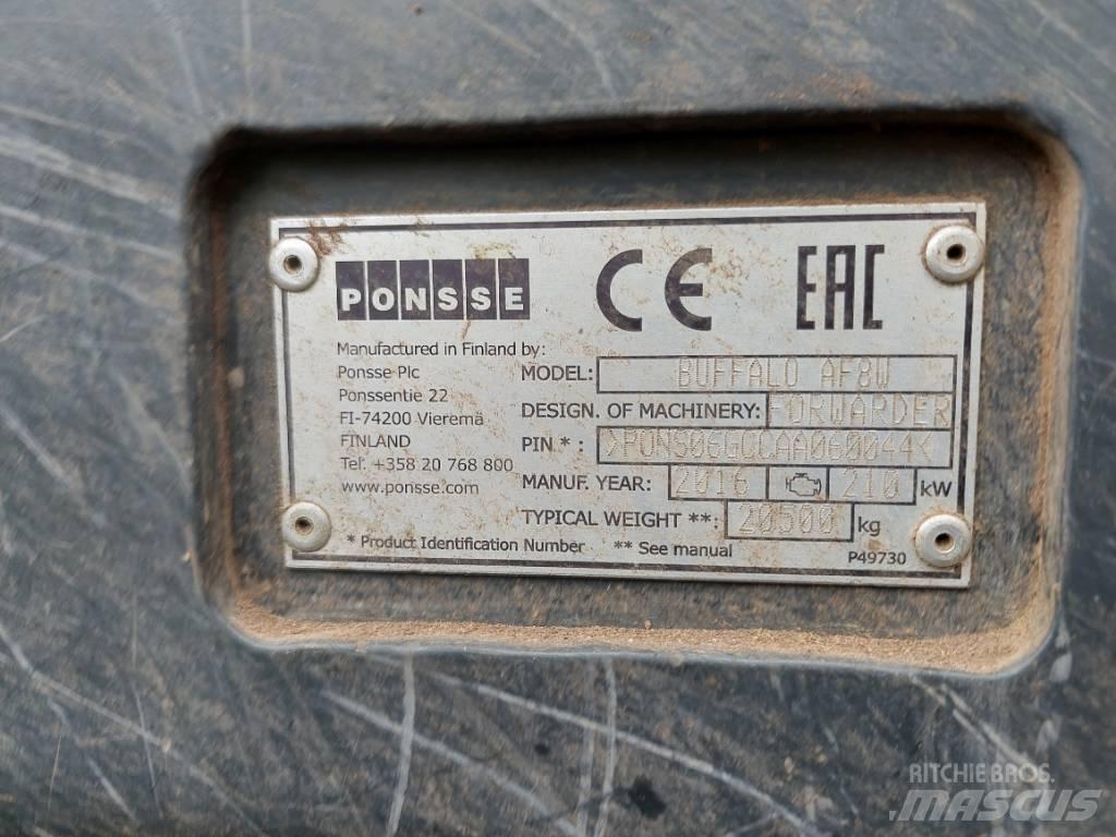 Ponsse BUFFALO AF 8W Skotare