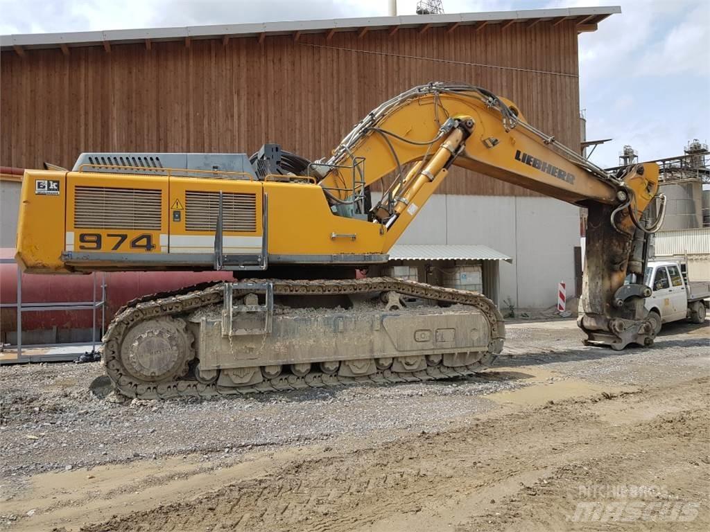 Liebherr R974 Bandgrävare