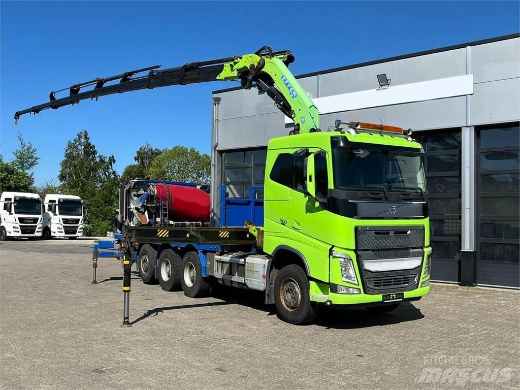 Volvo FH 500 8X4 Kranbilar