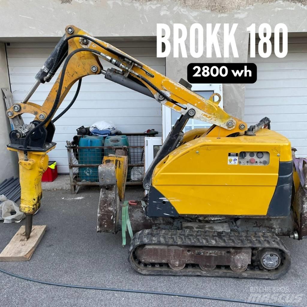 Brokk 180 Minigrävare < 7t