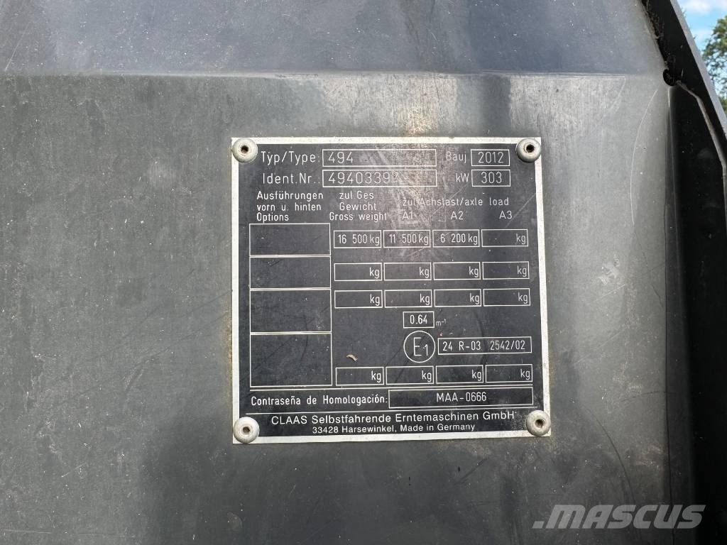 CLAAS Jaguar 930 Självgående fälthackar