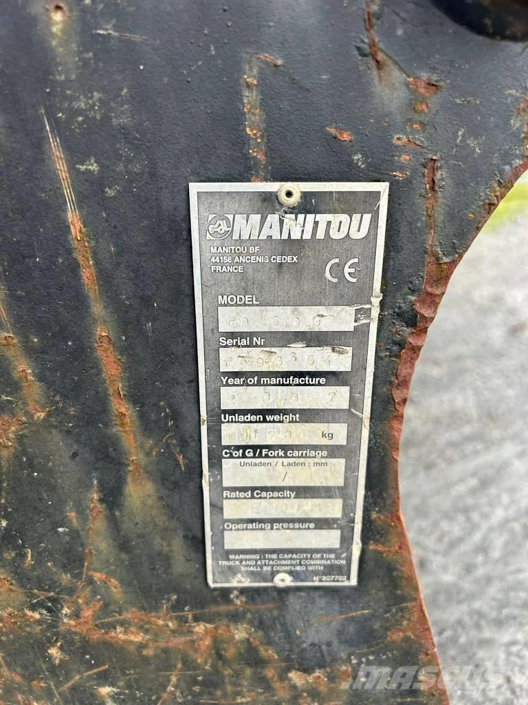 Manitou p600 Bandgrävare