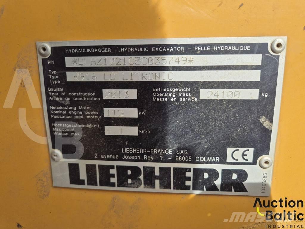 Liebherr R 916 LC Bandgrävare