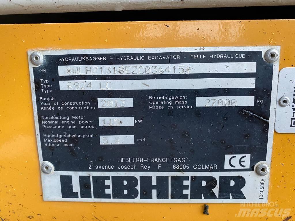 Liebherr 924 Bandgrävare