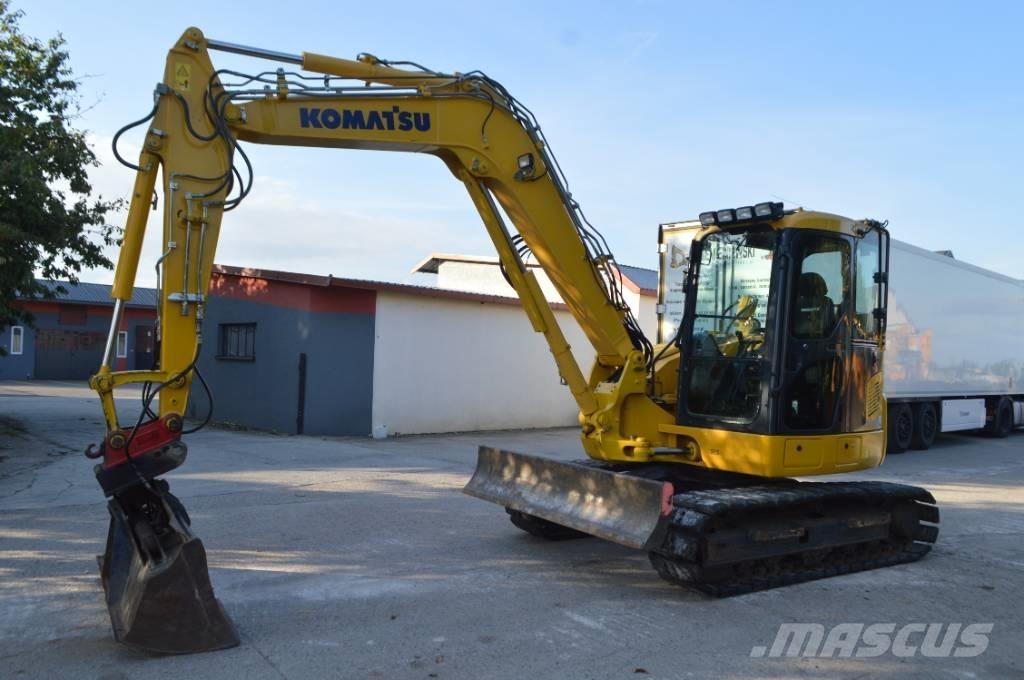 Komatsu PC 88 MR Midigrävmaskiner 7t - 12t