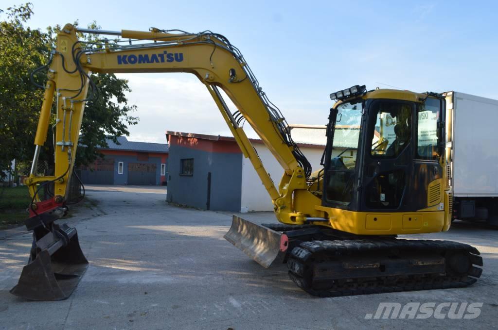 Komatsu PC 88 MR Midigrävmaskiner 7t - 12t