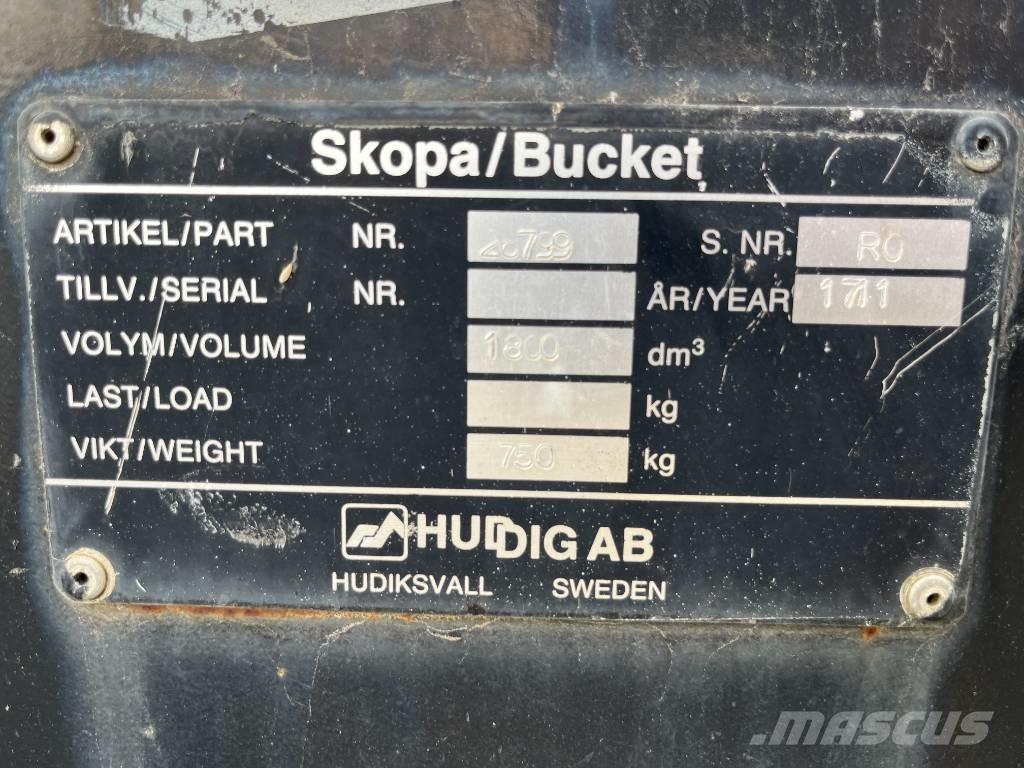 Huddig 1260 D Grävlastare