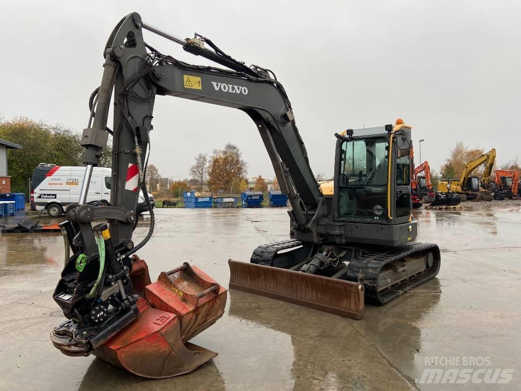 Volvo ECR 88 D / Eslöv Midigrävmaskiner 7t - 12t