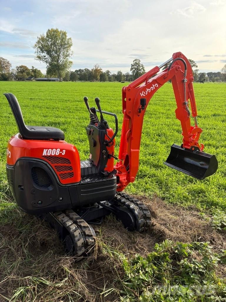 Kubota K 008-3 Mini excavators < 7t (Mini diggers)