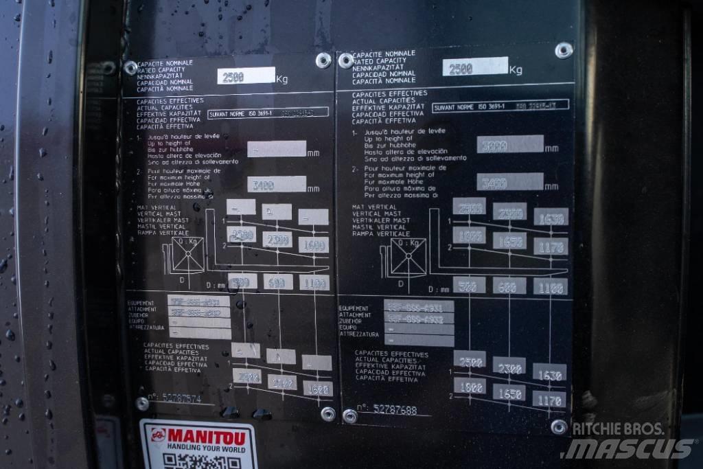 Manitou MC 25-4 Övriga motviktstruckar