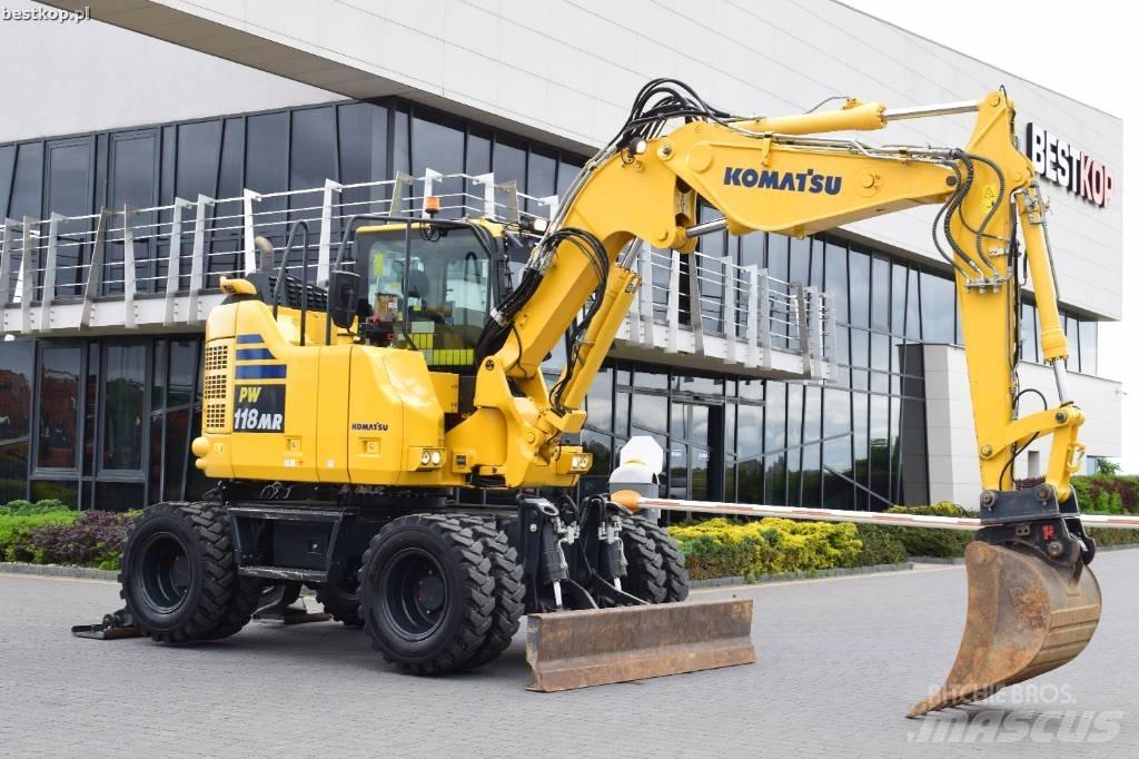 Komatsu PW118MR-11 Hjulgrävare