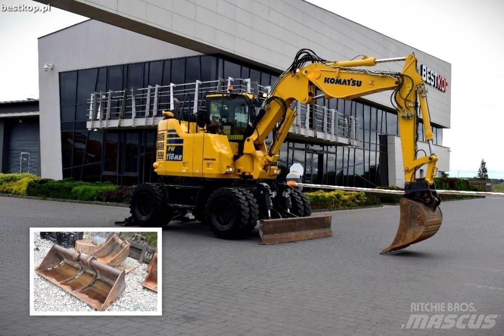 Komatsu PW118MR-11 Hjulgrävare