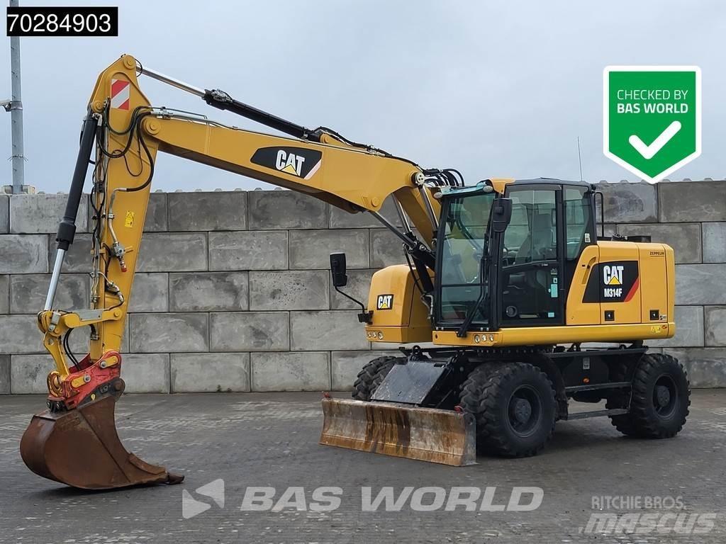 CAT M314 F Hjulgrävare